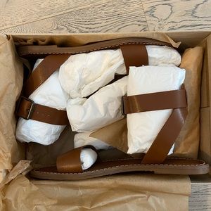 Madewell The Boardwalk Ankle-Strap Sandal